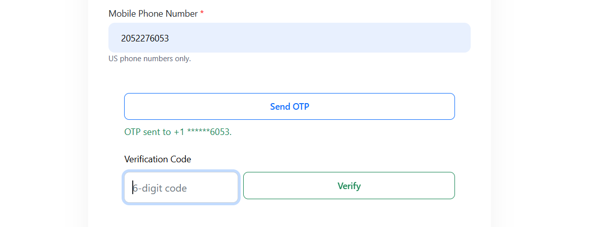 Regiatration Page
