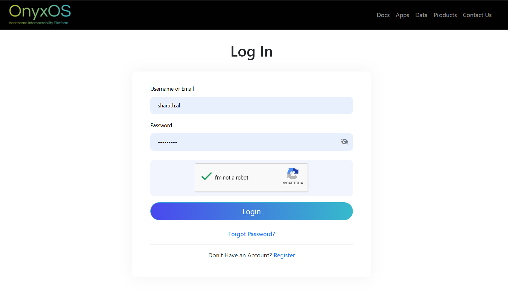 Regiatration Page